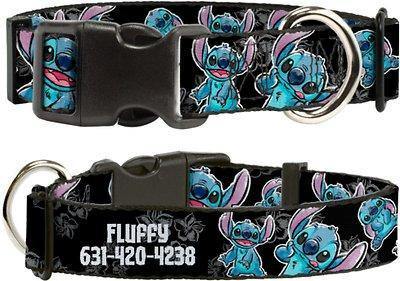 The Disney Collection at Chewy Lilo and Stitch Dog Collar - K Doodle Pup Shop